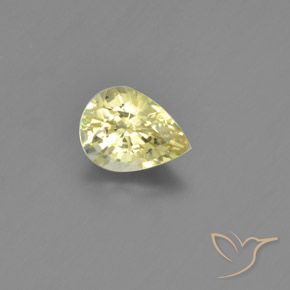 1.31克拉天然金绿玉，梨形，VVS