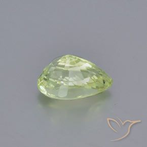 1.26克拉天然金绿玉，梨形，VVS-VS