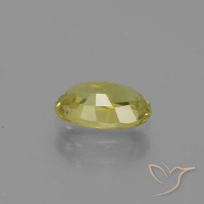 1.15克拉天然金绿玉，椭圆形，VVS-VS
