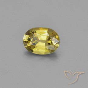 1.22克拉天然金绿玉，椭圆形，VVS