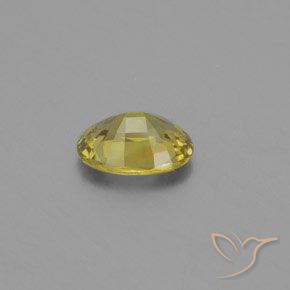 1.22克拉天然金绿玉，椭圆形，VVS