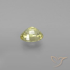 1.02克拉天然金绿玉，椭圆形，VVS