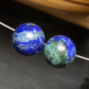 18.20克拉天然硅孔雀石，球形，不透明