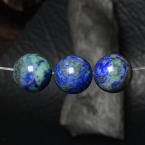 27.71克拉天然硅孔雀石，球形，不透明