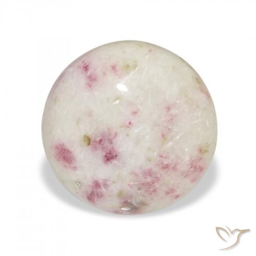 9.25ct 天然 彩色 辰砂, 圆形的, 不透明