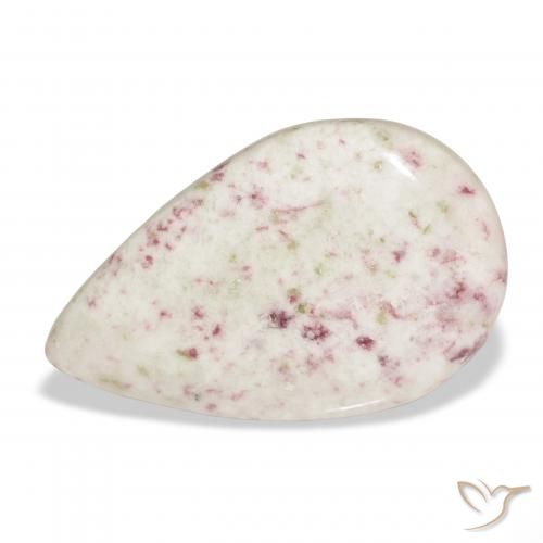 28.04ct 天然 彩色 辰砂, 梨形, 不透明