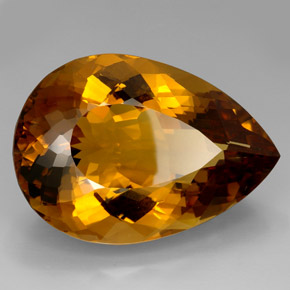 361.70克拉天然棕色黄水晶，梨形，61.2×42.9毫米，IF