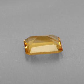 1.89克拉天然黄色黄水晶，祖母绿式切割，9.1×7.2毫米，VVS-VS