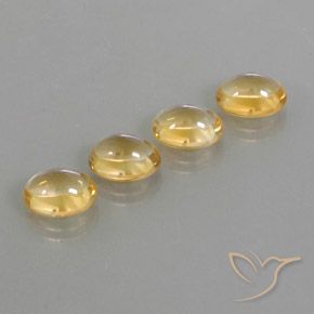 9.43ctw 天然 金橙色 黄水晶, 椭圆形, 透明