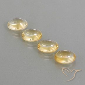 9.24ctw 天然 Gold  黄水晶, 椭圆形, 透明