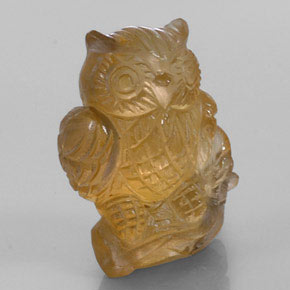 38.99克拉天然黄色黄水晶，透明，26.2×21.3毫米，透明/半透明