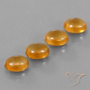 11.94天然金色黄水晶，椭圆形切割，10×8.1毫米，透明