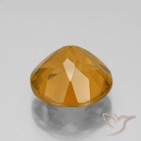 5.44克拉天然黄水晶，圆形的，VS