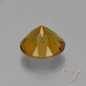 8.85克拉天然黄水晶，圆形的，VS