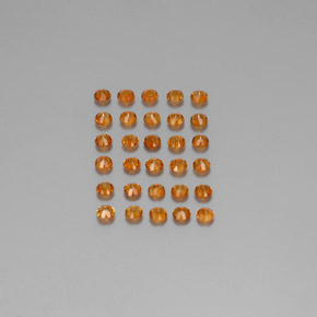 克拉天然黄水晶，圆形切割，VVS-VS