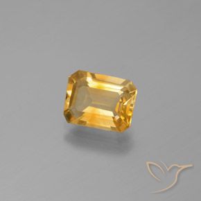 1.85克拉天然黄水晶，八边形，VS