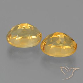 4.49克拉天然黄水晶，椭圆形，VVS-VS