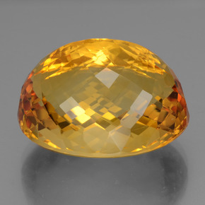 47.50克拉天然黄金色黄水晶，椭圆形切割，24.2×19.7毫米，VVS