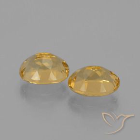 3.56克拉天然黄水晶，椭圆形，VVS-VS