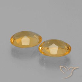 3.22克拉天然黄水晶，椭圆形，VVS-VS