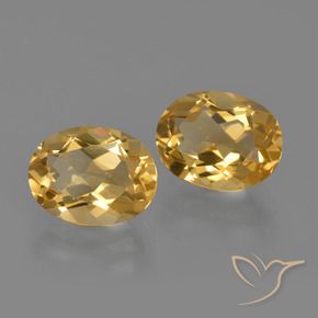 3.61克拉天然黄水晶，椭圆形，VVS-VS