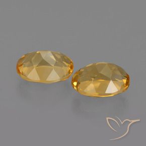 3.61克拉天然黄水晶，椭圆形，VVS-VS