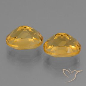5.64克拉天然黄水晶，椭圆形，VVS-VS