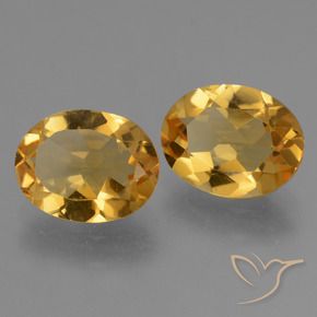 4.51克拉天然黄水晶，椭圆形，VS