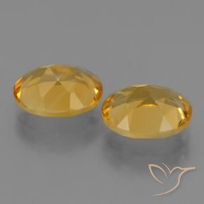 4.82克拉天然黄水晶，椭圆形，VVS-VS