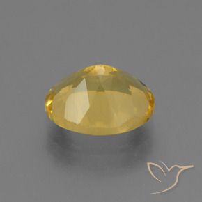 2.30克拉天然黄水晶，椭圆形，VS