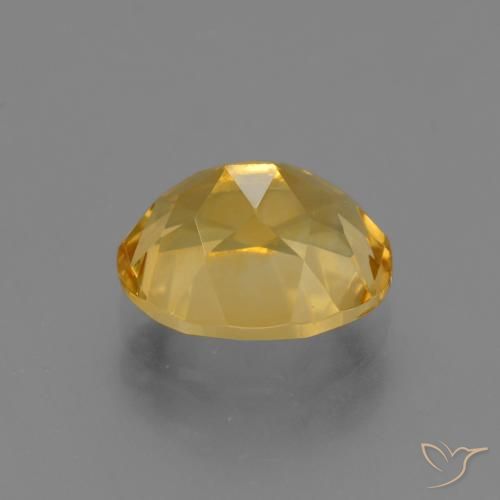 2.60克拉天然黄水晶，椭圆形，VVS