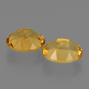 4.98天然金色黄水晶，椭圆形切割，10.1×8.1毫米，VVS-VS