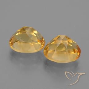 6.30克拉天然黄水晶，椭圆形，VVS