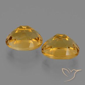 5.62克拉天然黄水晶，椭圆形，VVS-VS