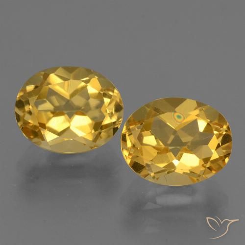 5.12ctw 天然 中金 黄水晶, 椭圆形, VVS-VS