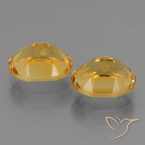5.25克拉天然黄水晶，椭圆形，VVS