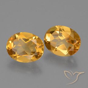 4.51克拉天然黄水晶，椭圆形，VVS-VS