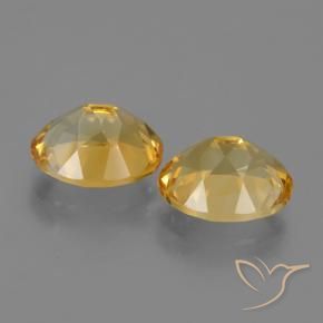 4.96克拉天然黄水晶，椭圆形，VVS-VS