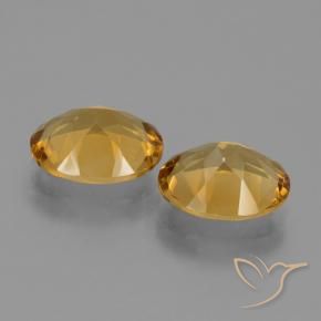4.40克拉天然黄水晶，椭圆形，VVS