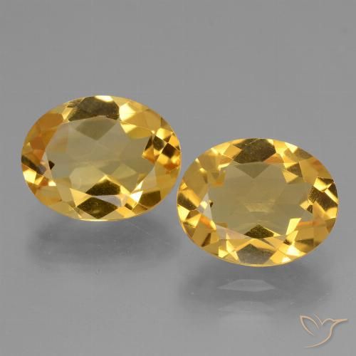 4.52ctw 天然 深金橙色 黄水晶, 椭圆形, VVS-VS