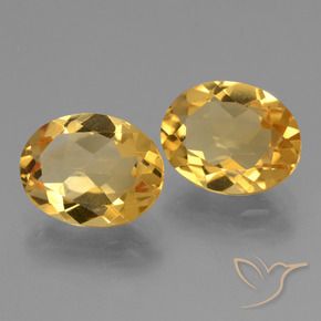 4.52克拉天然黄水晶，椭圆形，VVS-VS