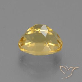 2.92克拉天然黄水晶，椭圆形，VVS