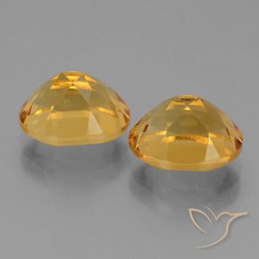 5.40克拉天然黄水晶，椭圆形，VVS-VS