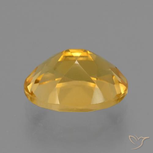 2.47克拉天然黄水晶，椭圆形，VVS-VS