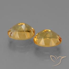 5.10克拉天然黄水晶，椭圆形，VVS