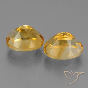 5.81克拉天然黄水晶，椭圆形，VVS-VS