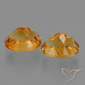 5.78克拉天然黄水晶，椭圆形，VVS-VS