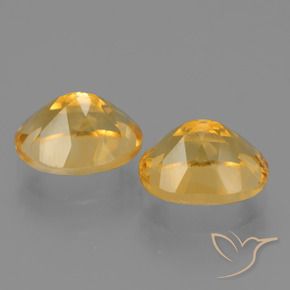 5.17克拉天然黄水晶，椭圆形，VVS