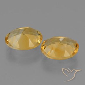 4.63克拉天然黄水晶，椭圆形，VVS