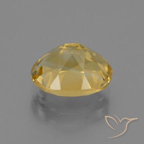 2.54克拉天然黄水晶，椭圆形，VVS